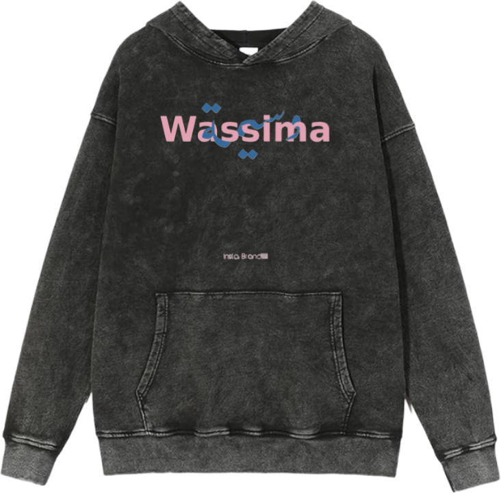 names One Size hoodie Washed Wassima 26