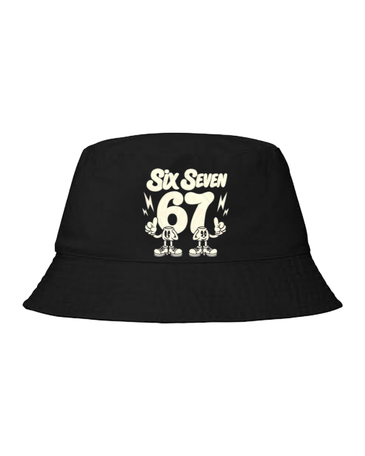 67 designs Bucket hat Fishman hat cap Black 26