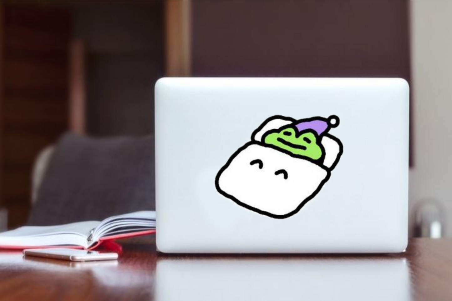 Frog Laptop Sticker 26