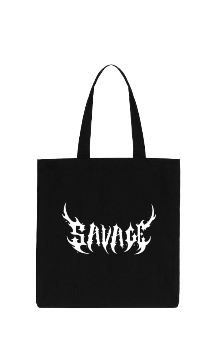 Goth tote bag Black 26