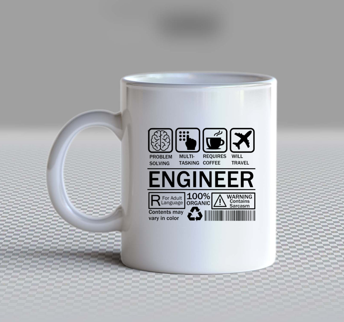 ENGINEER Back text Mug 26
