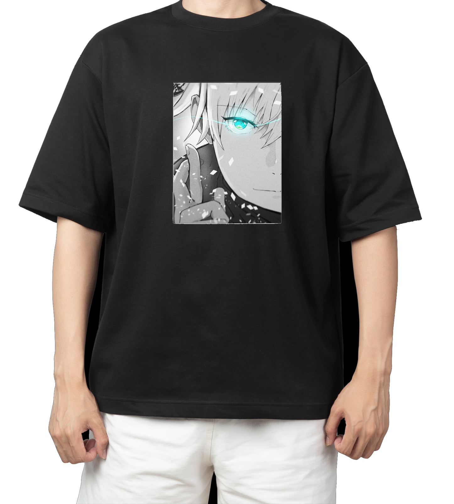 tjujutsu kaisen GOJO Oversize t- shirt Black 27