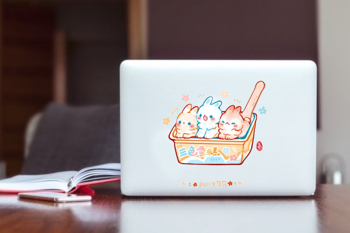 bunny Laptop Sticker 27