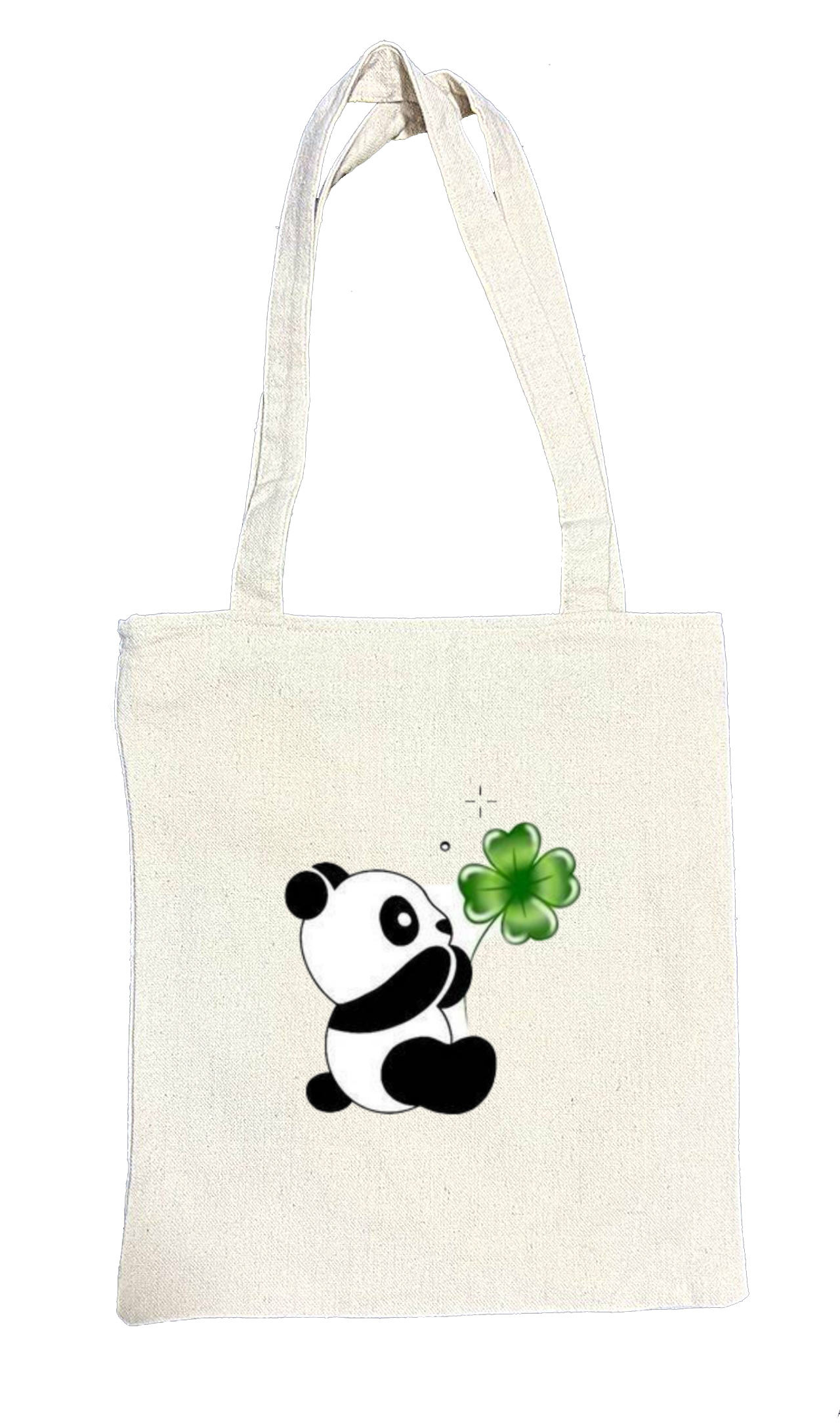 PANDA tote bag beige 27