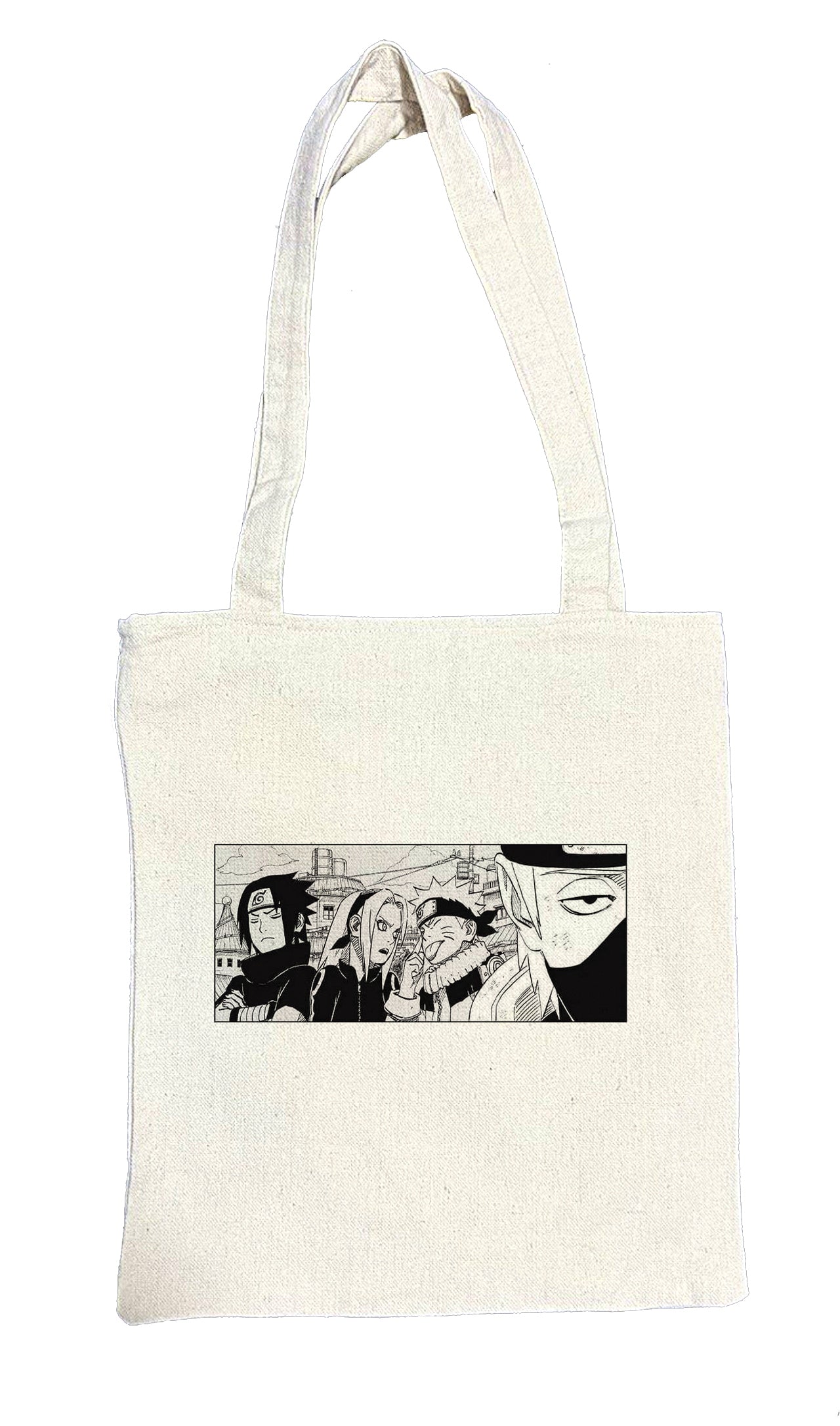 Naruto Shippuden tote bag beige 27