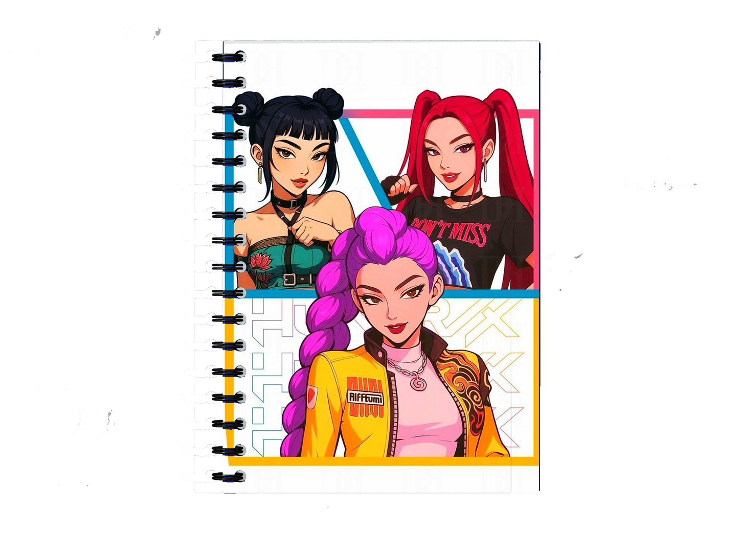Hunterix kpop Notebook 10