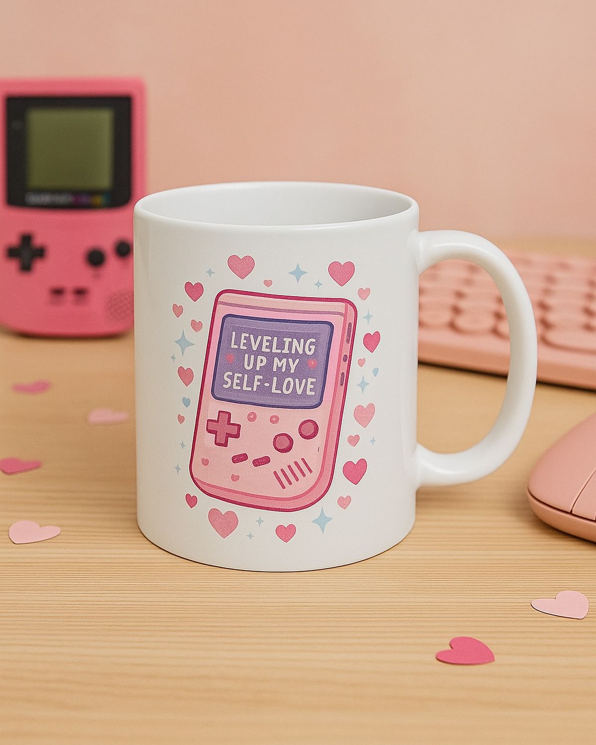 Mug LEVELING UP MY SELF-LOVE 63
