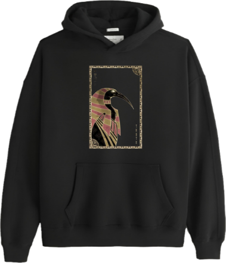 Egypt Over Size hoodie Black 27