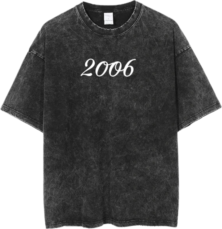 age t- shirt Washed 2006