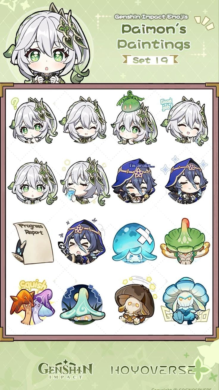 Genshin Impact Sticker 27