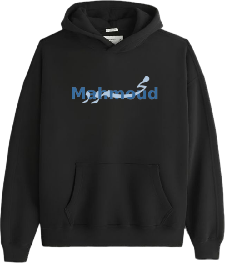 names One Size hoodie Black Mahmoud 27