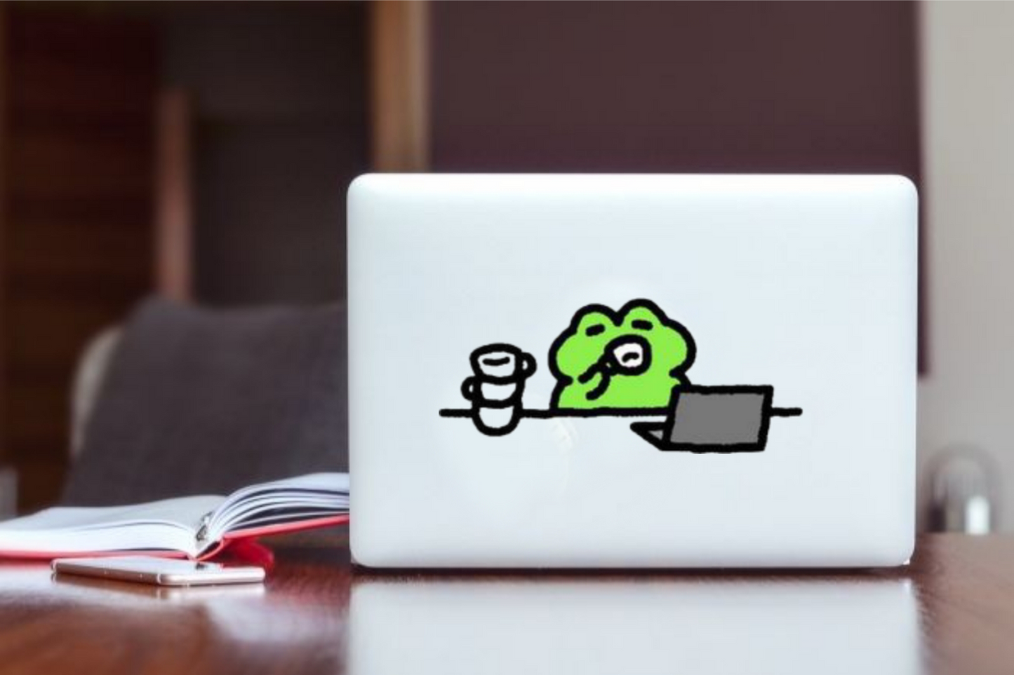Frog Laptop Sticker 27