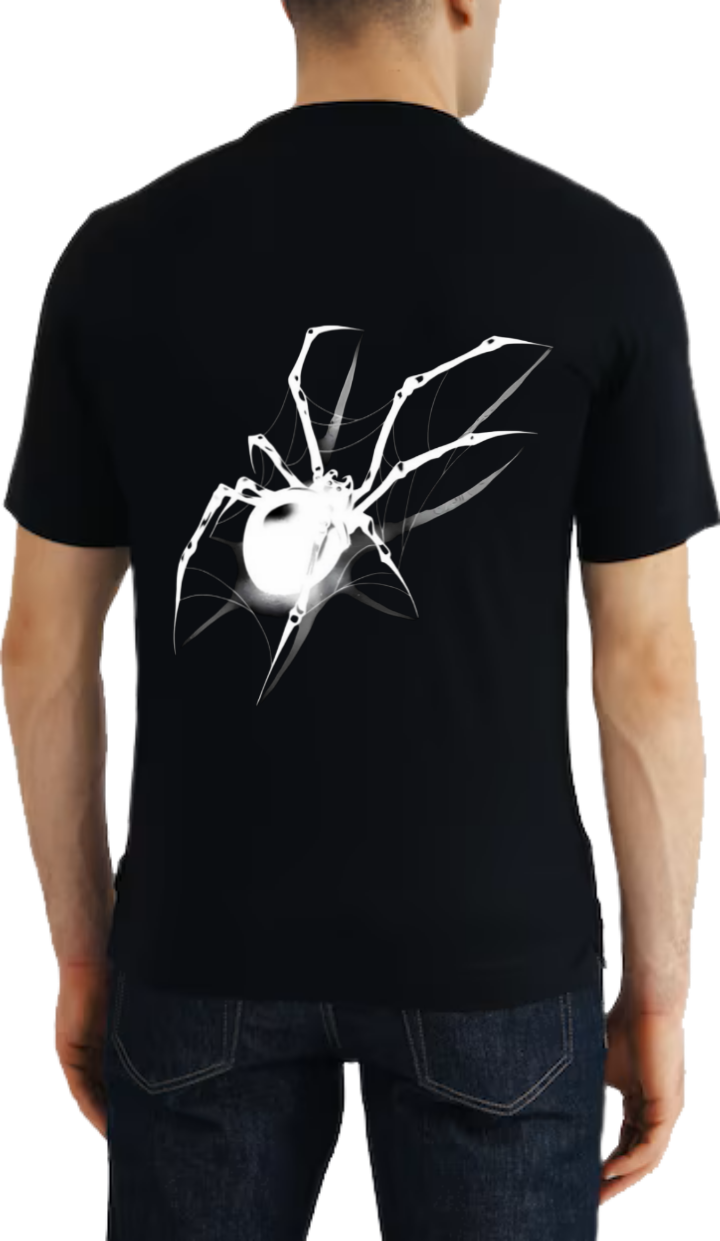 Goth t- shirt Black Back 27
