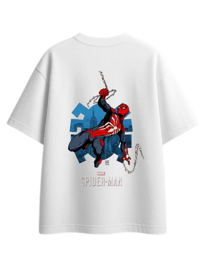 Spiderman t- shirt One Size White Back 27