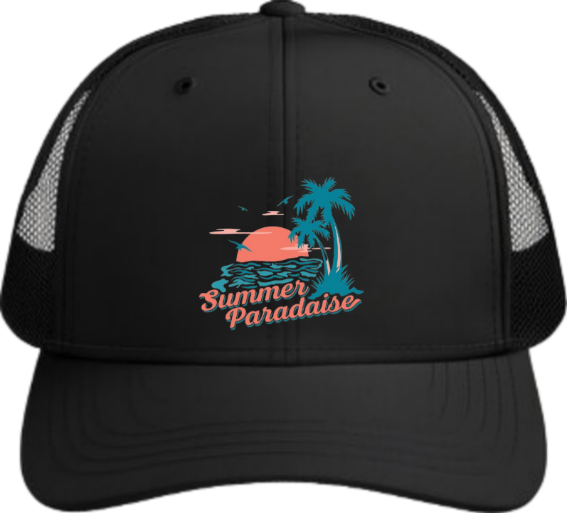 Summer Vibes Baseball cap Black 27