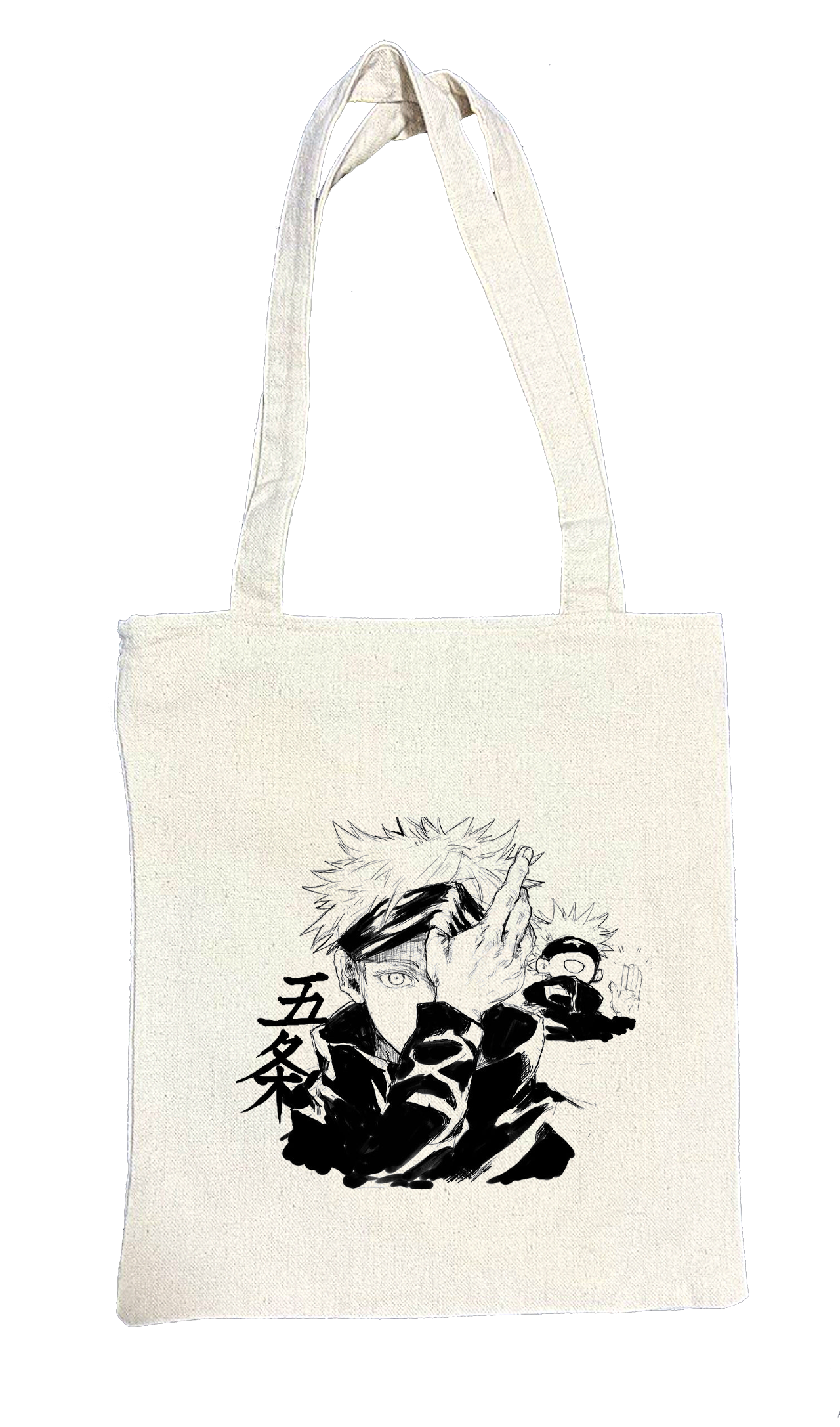 jujutsu kaisen GOJO tote bag biege 27
