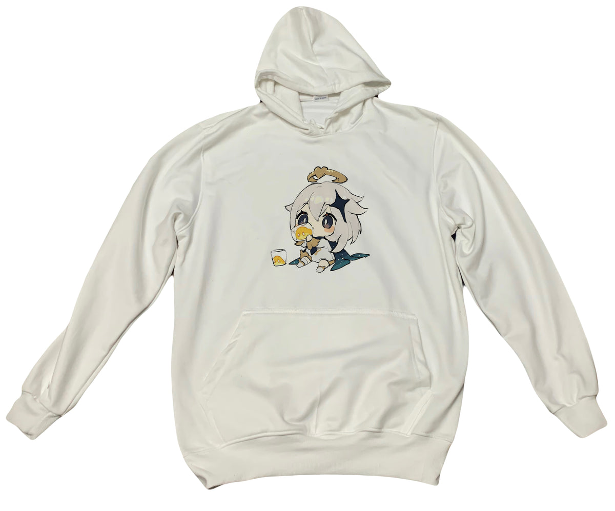 Genshin Impact OverSize hoodie White 6