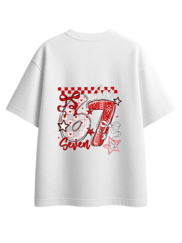 67 designs One Size t- shirt White Back 27