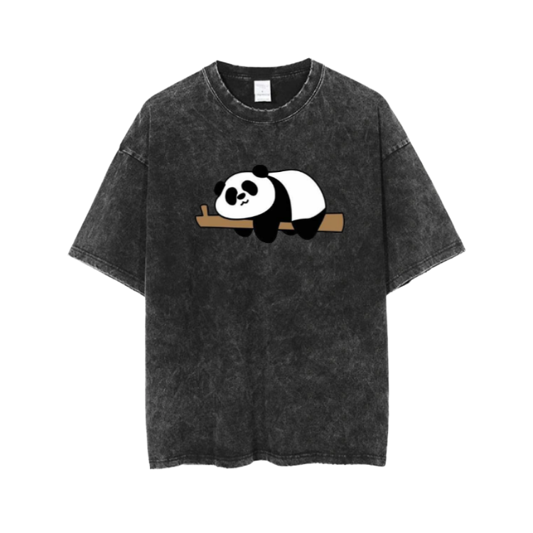 PANDA One Size t- shirt Washed 28