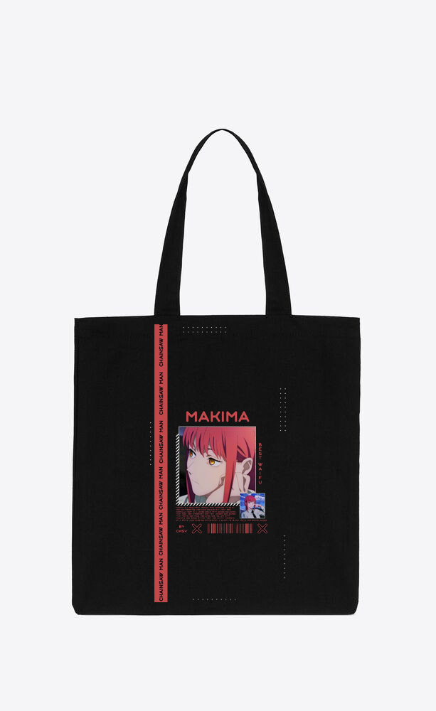 Chainsaw Man tote bag Black 28