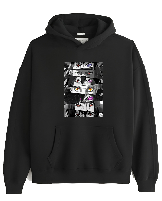 Naruto Shippuden One Size hoodie Black 28