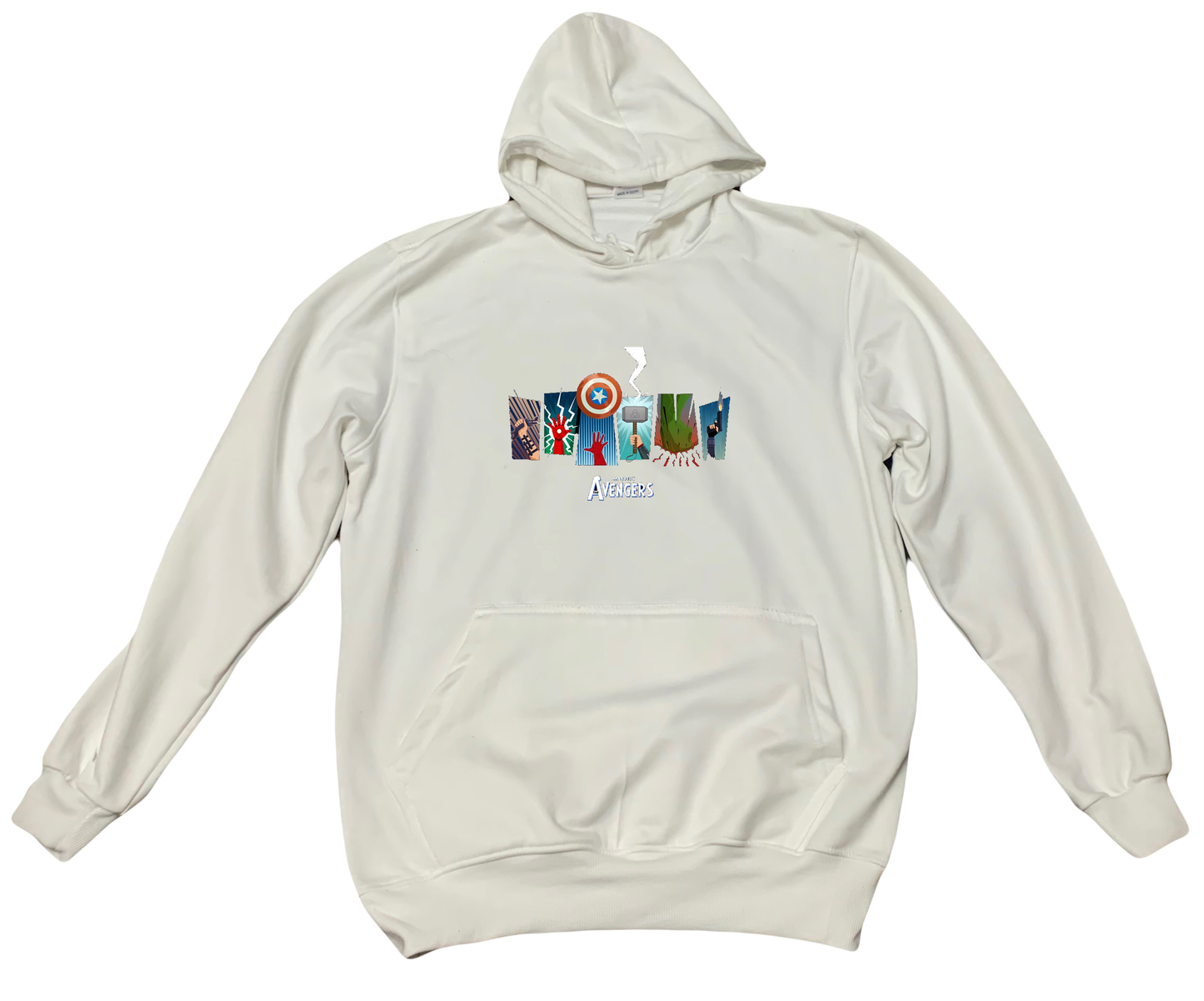 Marvel One Size hoodie White 28