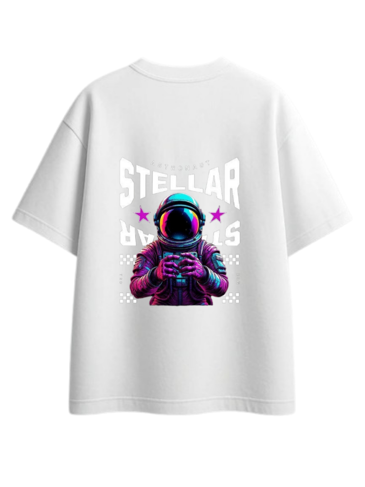 aliens One Size t- shirt White Back 28