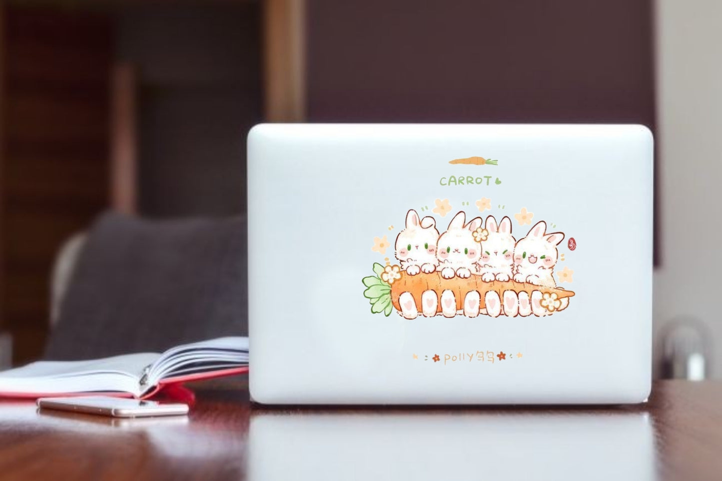 bunny Laptop Sticker 28