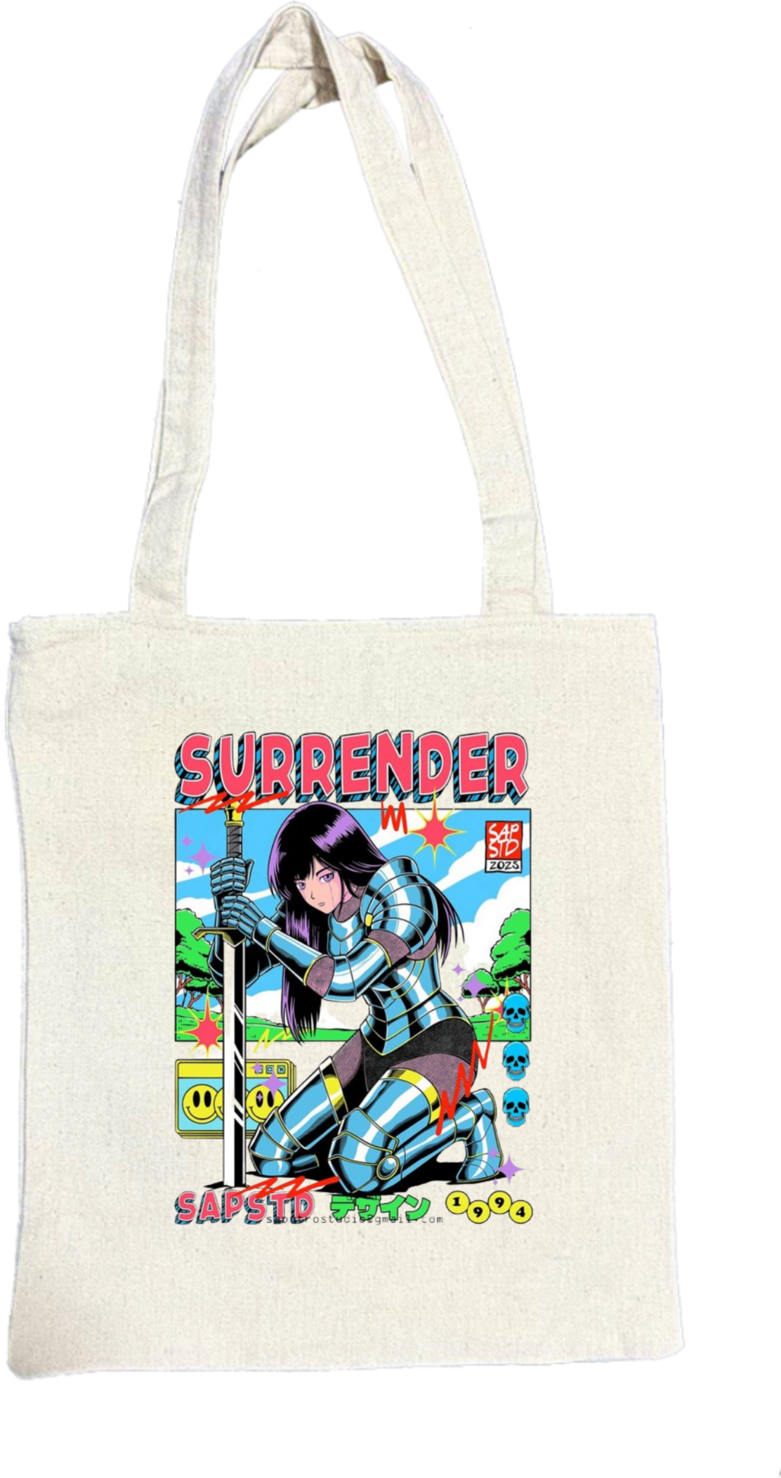 aliens tote bag Beige 27
