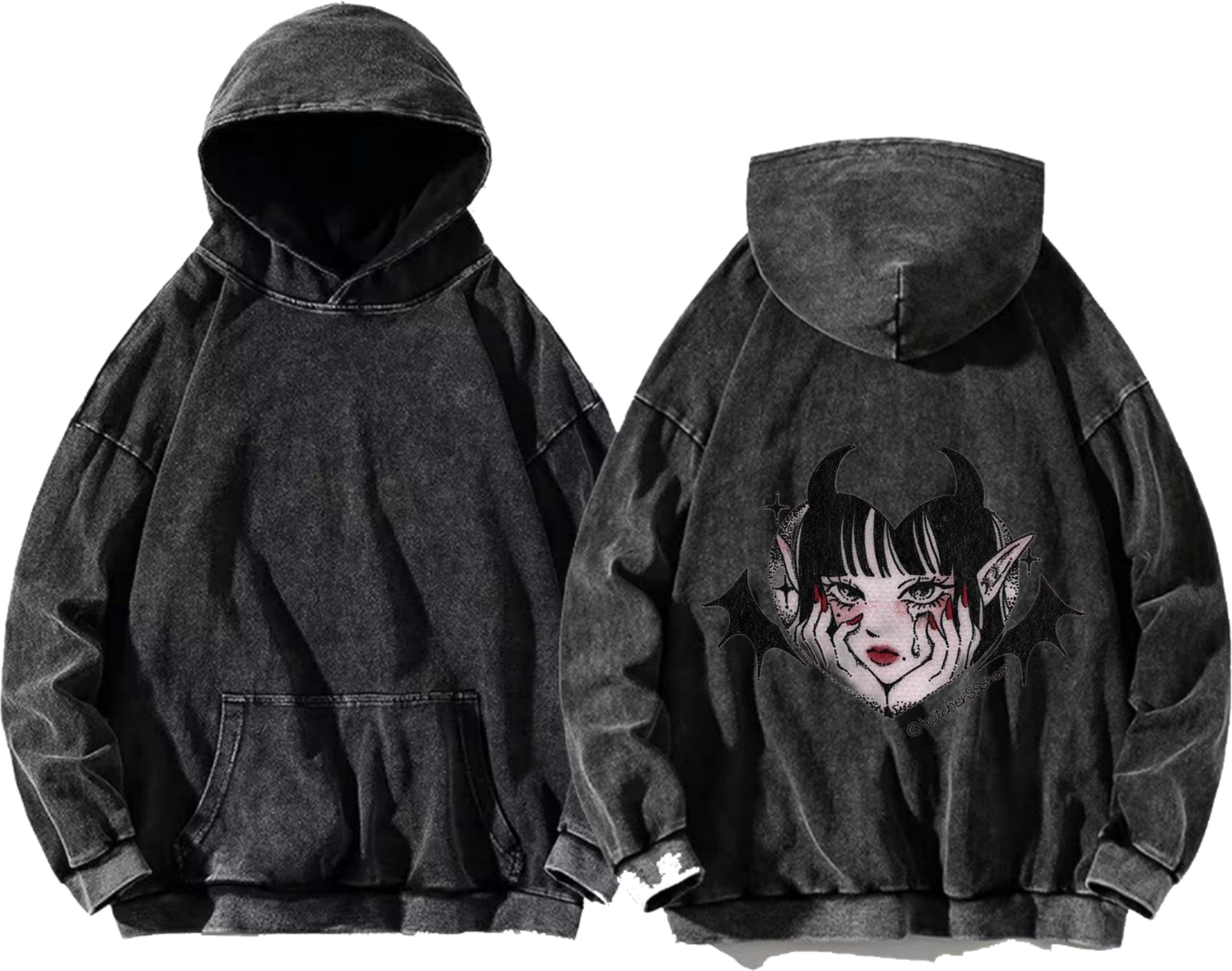 Jujutsu Kaisen One Size hoodie Washed Back 28
