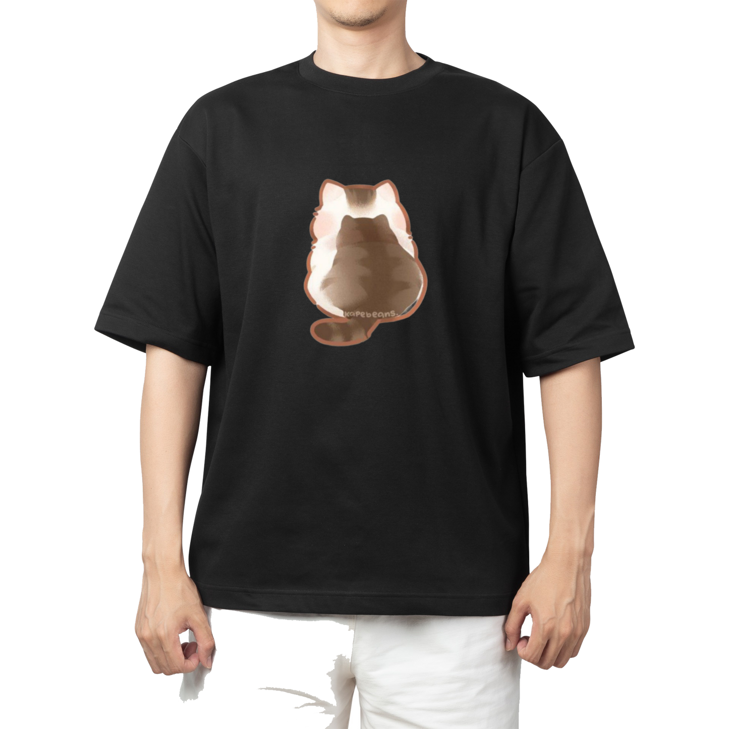cat One Size t- shirt Black 29
