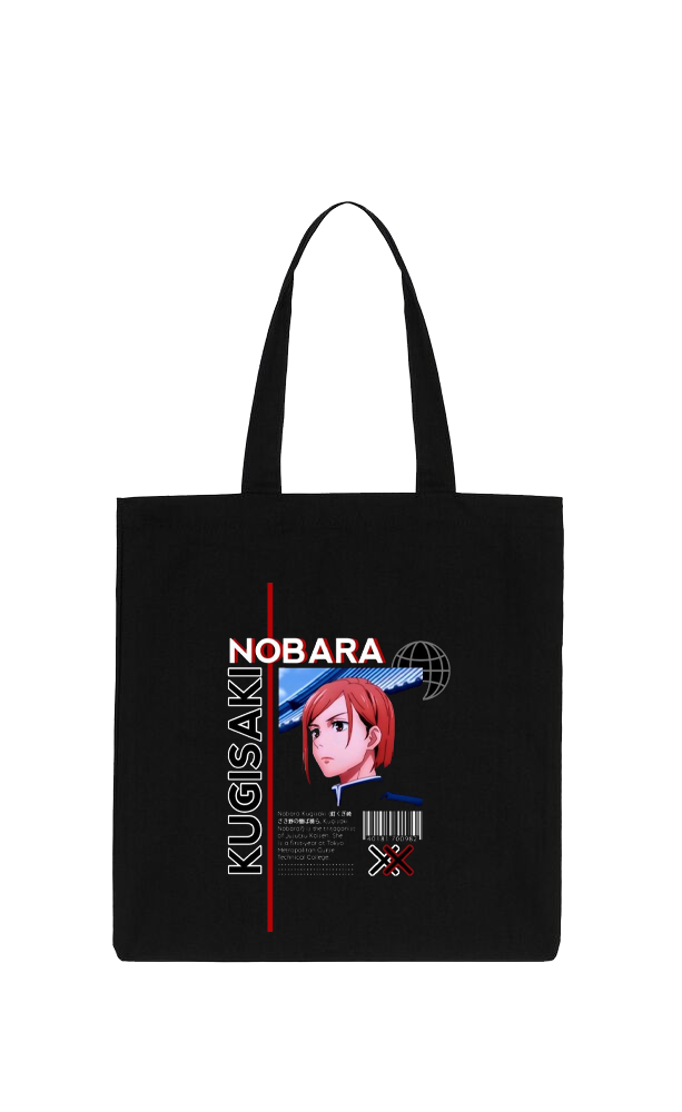 jujutsu kaisen GOJO tote bag Black 29
