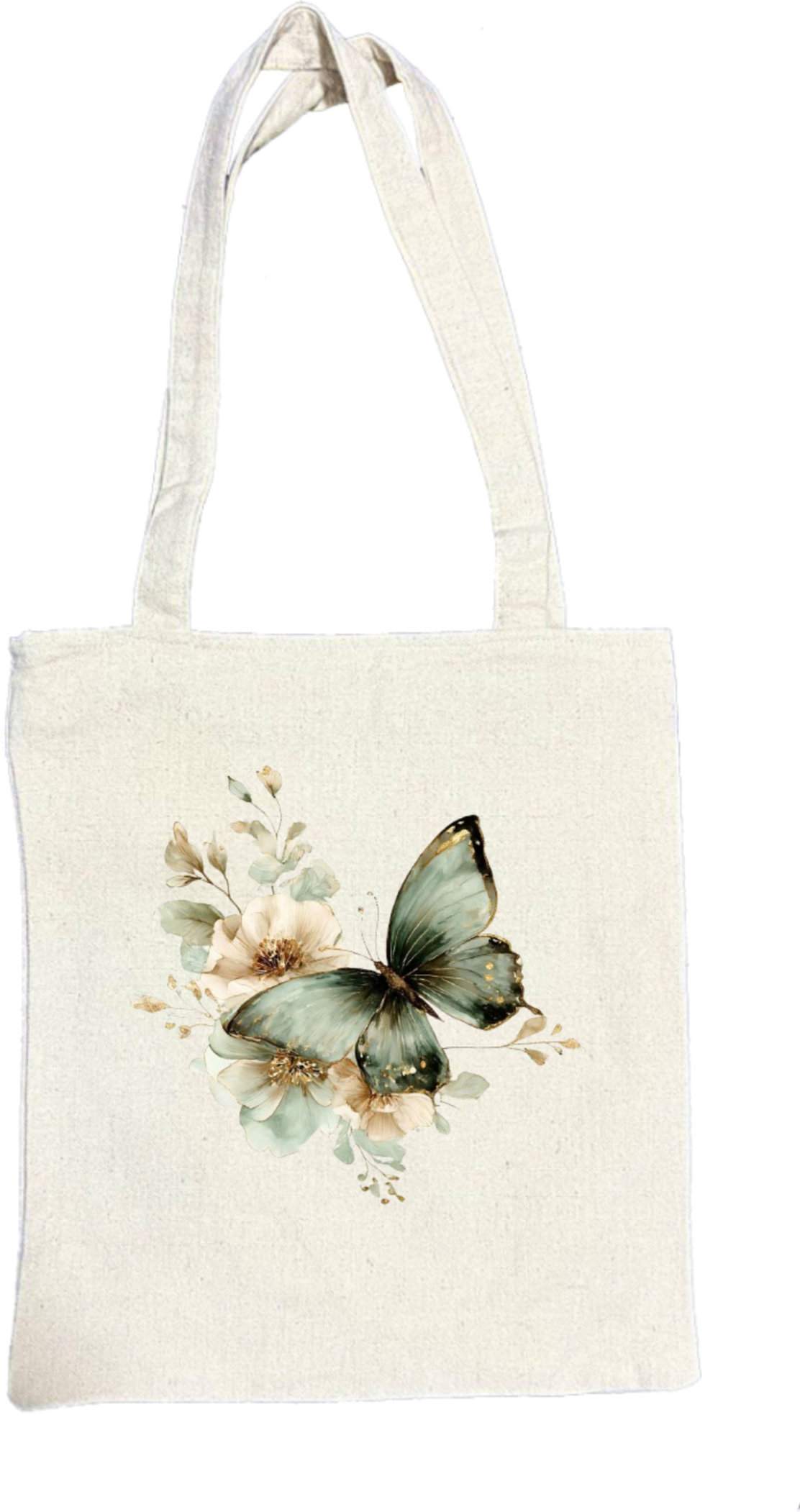 butterflies tote bag Beige 29