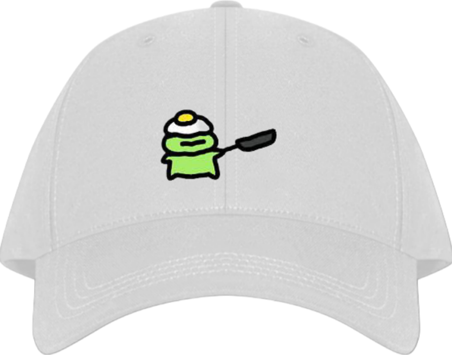 Frog Baseball cap White 29