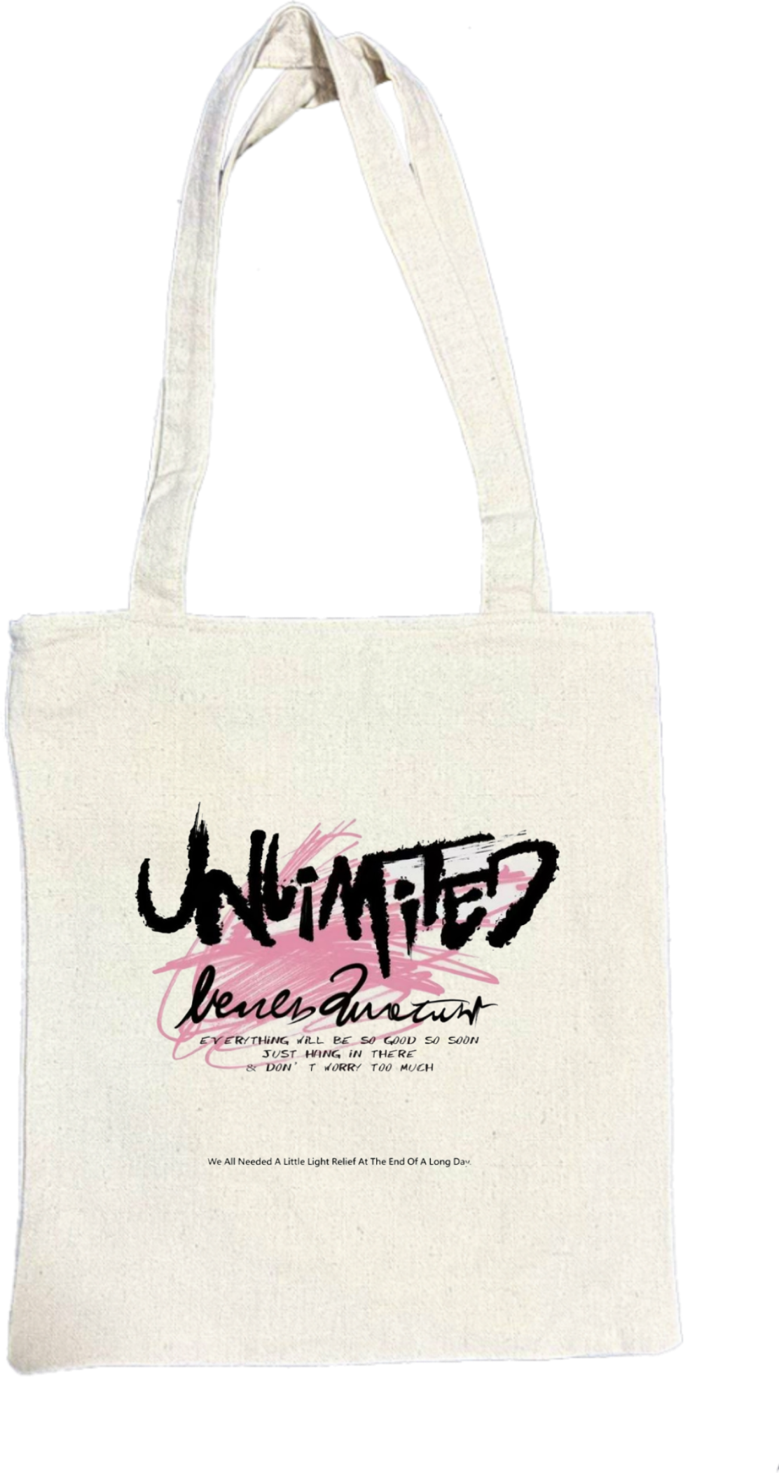UNLIMITED tote bag beige 119