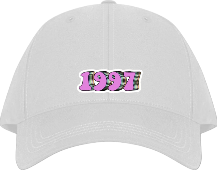 age Baseball cap White 1997