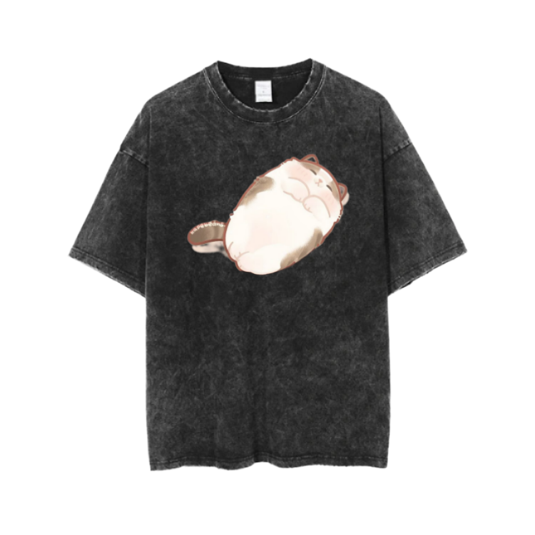 cat One Size t- shirt Washed 29
