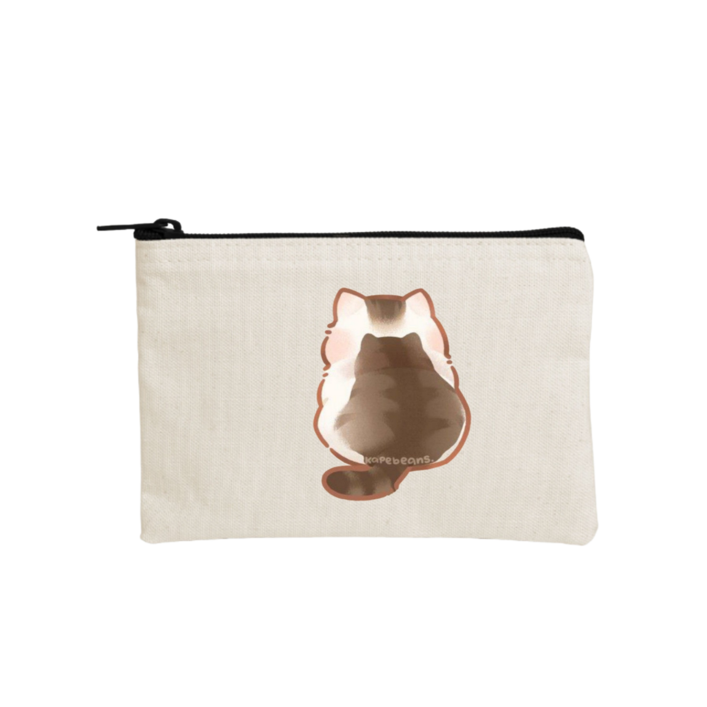 cat wallet pencil case Beige 29
