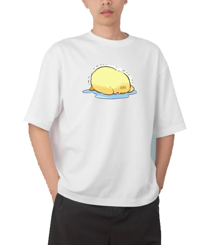 duck One Size t- shirt White 23