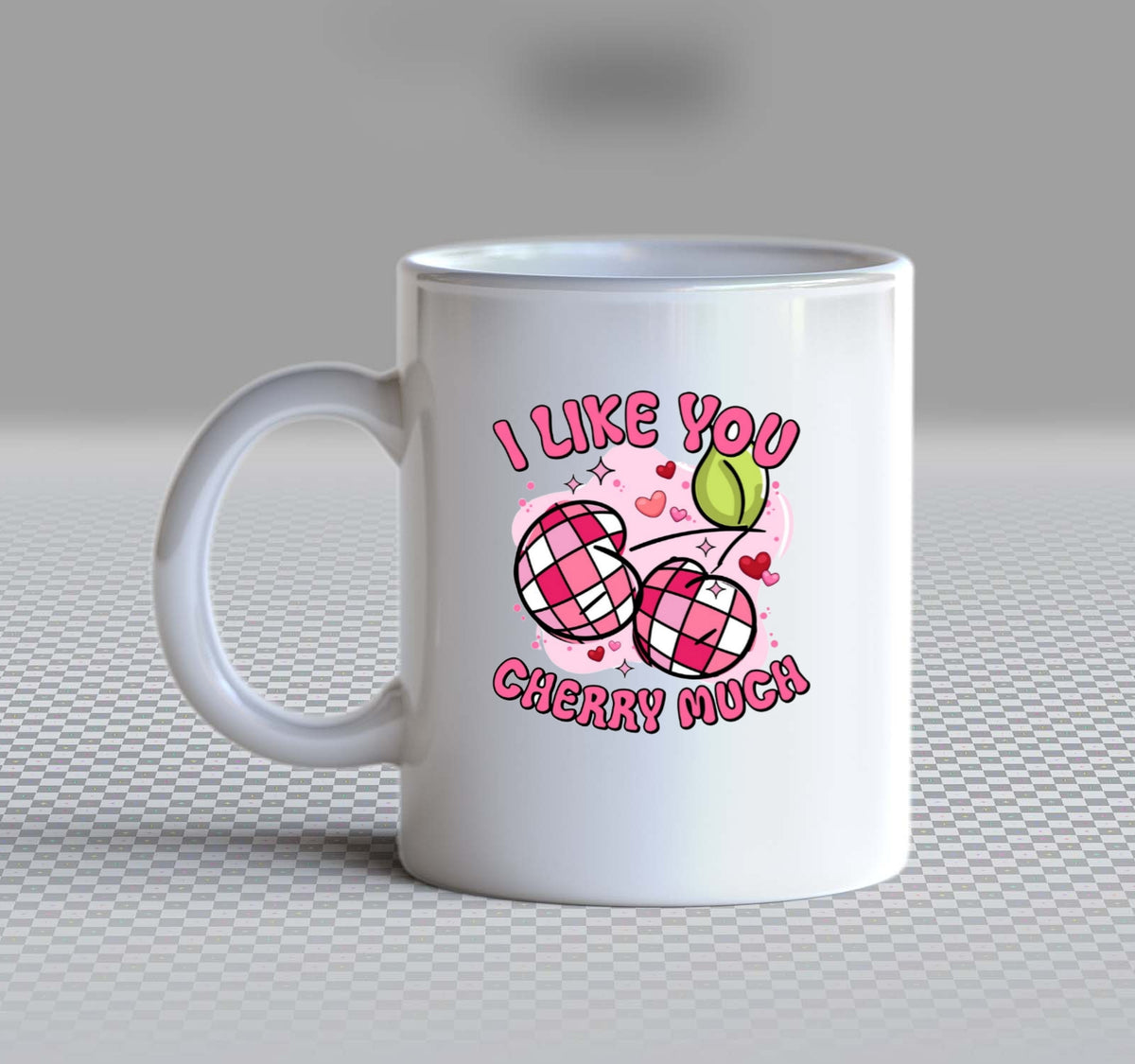 I LIKE YOU CHERRY MUCH Mug White 106