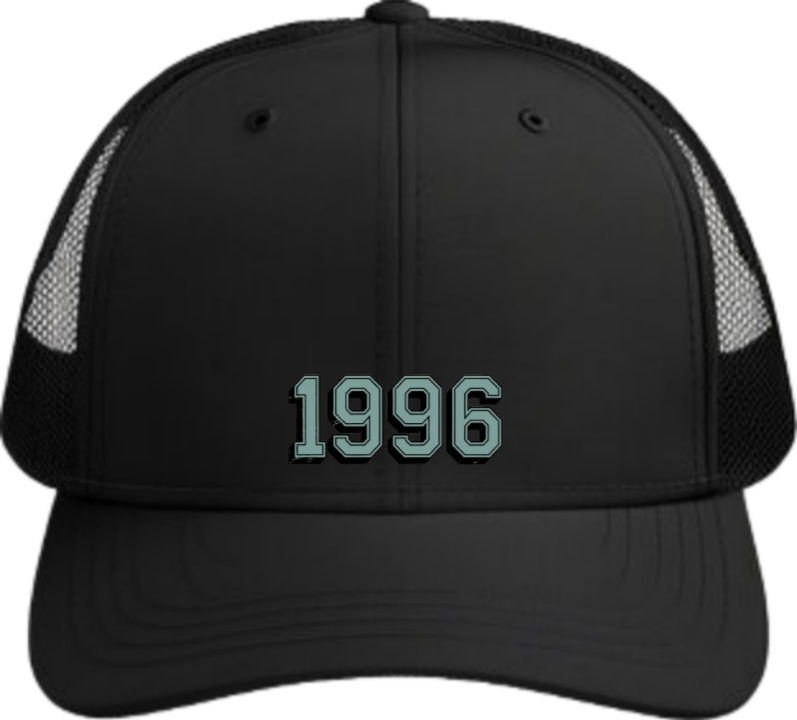 age Baseball cap Black 1996