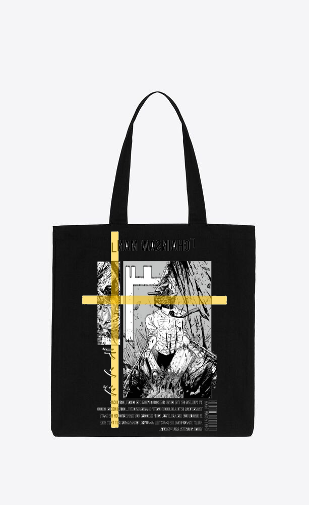 Chainsaw Man tote bag Black 2