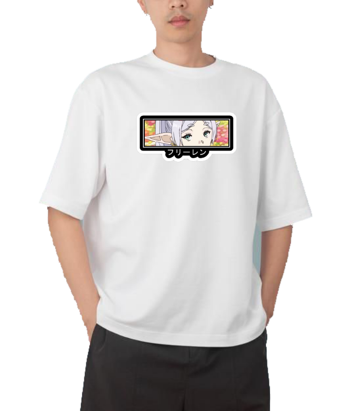 Frieren Beyond Journey's End t- shirt One Size White 2