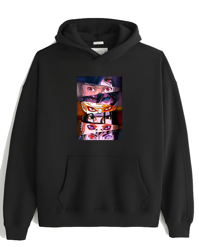 Naruto Shippuden One Size hoodie Black 42