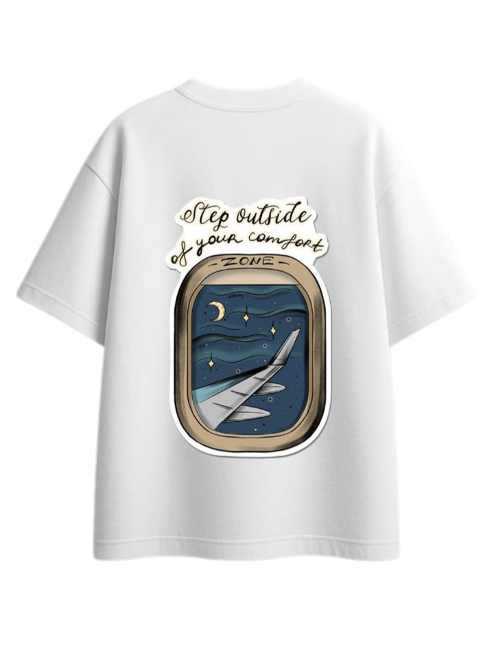 travel travellar t- shirt White Back 2