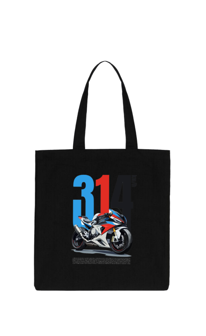 BMW S1000RR tote bag Black 41