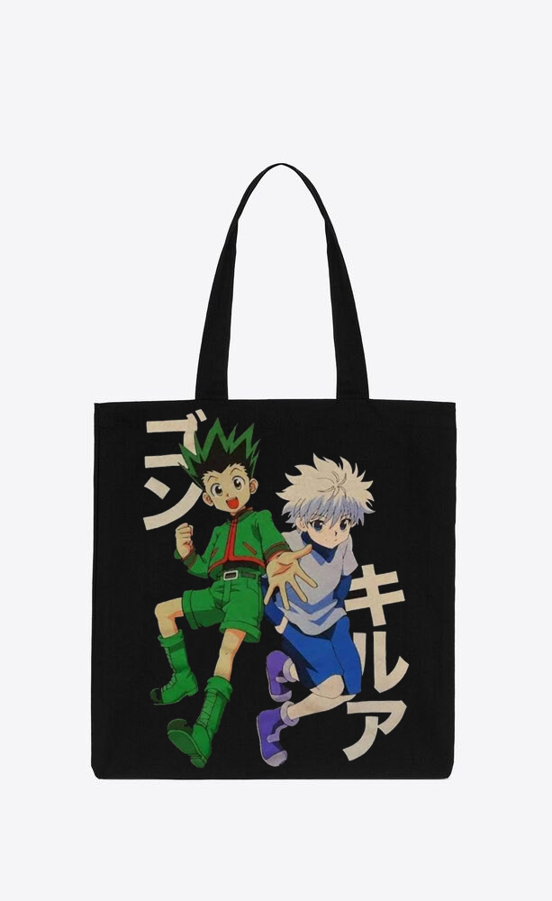Hunter × Hunter tote bag Black 2