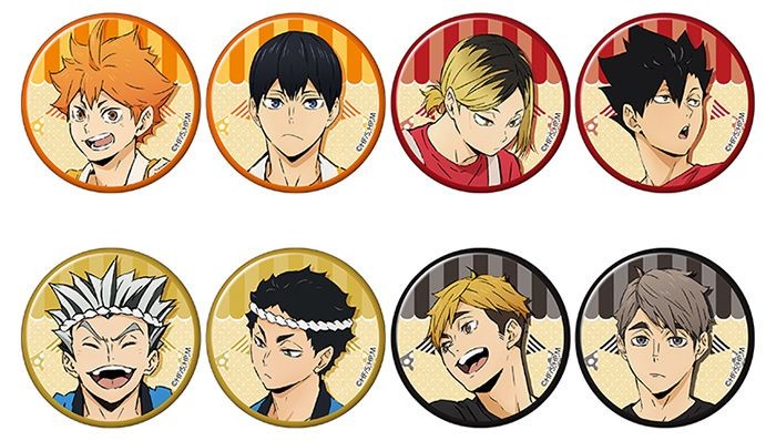 !!Haikyuu brooch 3