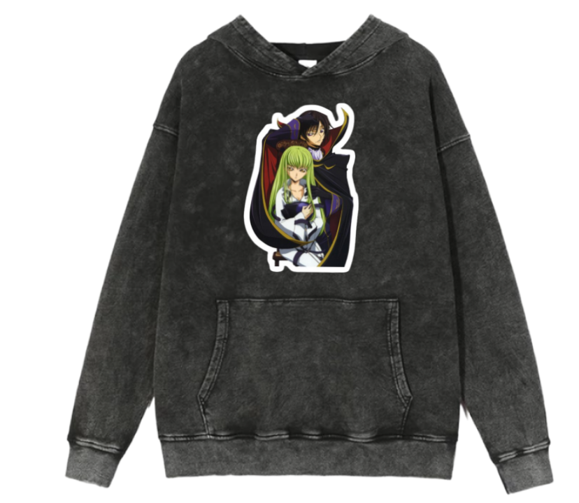 Code Geass One Size hoodie Washed 2