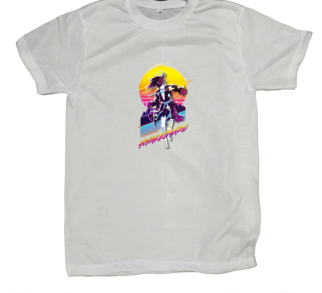 Dororo t- shirt fat White 2